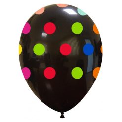 Palloncini stampa globo - grande pois (multicolor)