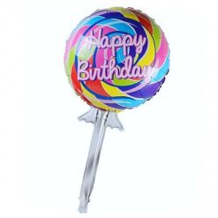 Palloncini compleanno Happy Birthday Lecca Lecca (42”)