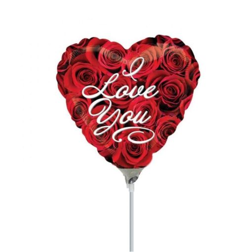 Palloncini amore i love you rose cuore minishape 9