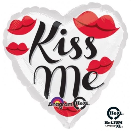 Palloncini amore kiss me cuore hexl® 18