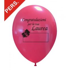 Palloncini scolastico - laurea personalizzabile