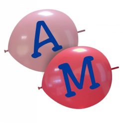 Palloncini lettere - lettere (a-m)