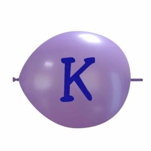 Palloncini lettere - lettere (a-m)