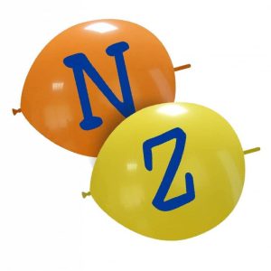 Palloncini lettere - lettere (n-z)