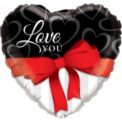 Palloncini amore - love you fiocco supershape (36")