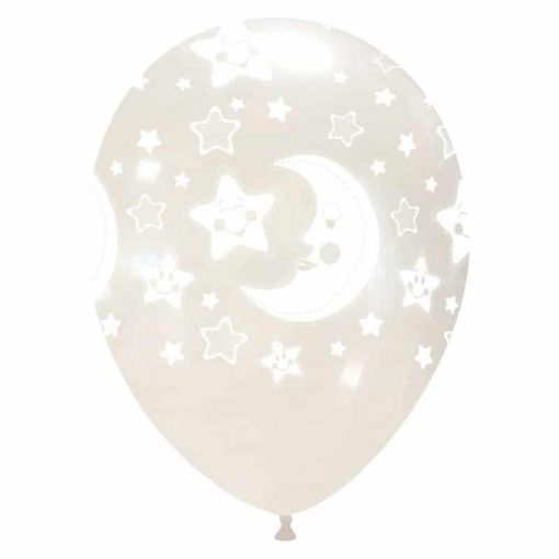 Palloncini stampa globo luna e stelle edizione limitata