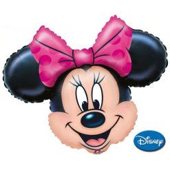 Palloncini mylar Personaggi Minnie Faccia XL® SuperShapes™ (32”)