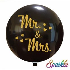 Palloncini Sposi - Mr & Mrs (Sparkle)