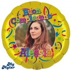 Palloncini compleanno MyMylar - Buon Compleanno Foto Supershape (36”)