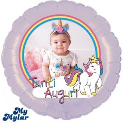 Palloncini compleanno MyMylar - Unicorno Foto (18”)