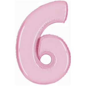 Palloncini numeri maxi - Numero 6