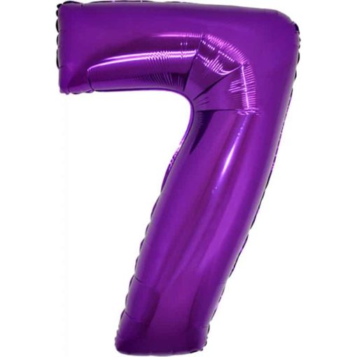 Palloncini numeri maxi Numero 7