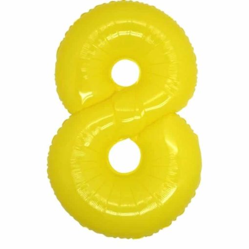 Palloncini numeri maxi Numero 8