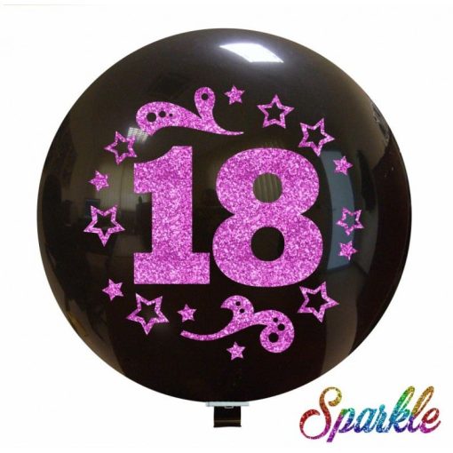 Palloncini Compleanno Numero 18 Sparkle