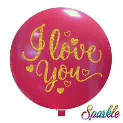 Palloncini love Love You (Sparkle)