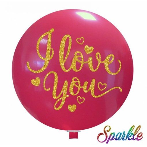 Palloncini love Love You Sparkle