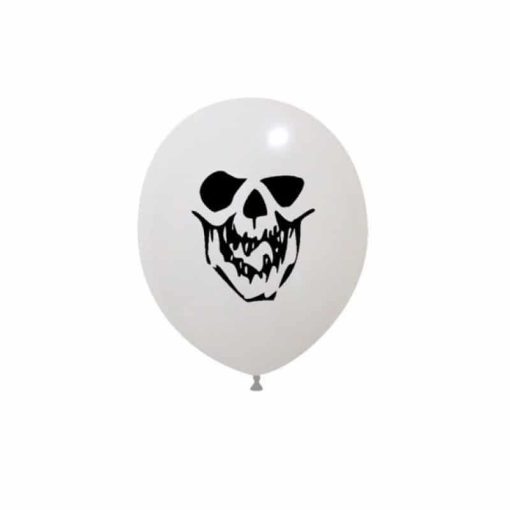 Palloncini halloween Faccia Scheletro