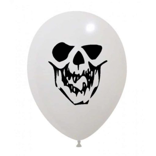 Palloncini halloween Faccia Scheletro