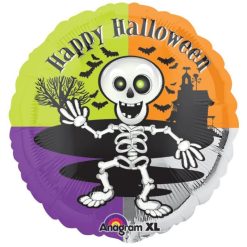 Palloncini halloween Halloween Scheletro XL® (18”)