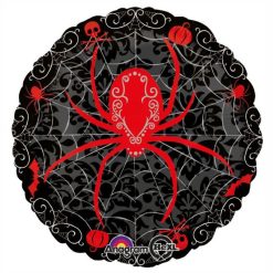 Palloncini halloween Ragno Rosso (18")