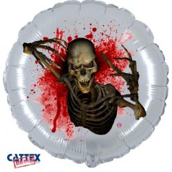 Palloncini halloween Scheletro Spaventoso (18”)