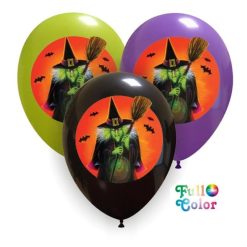 Palloncini halloween Strega - Full Color (CMYK)