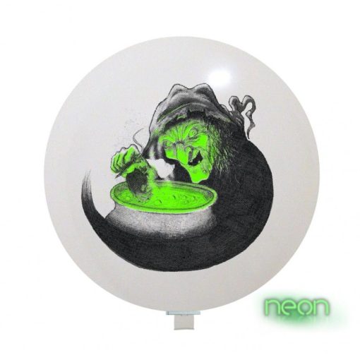 Palloncini halloween Strega Neon 2 Colori