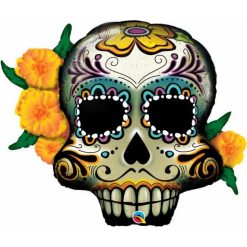 Palloncini halloween Sugar Skull Supershape (38")