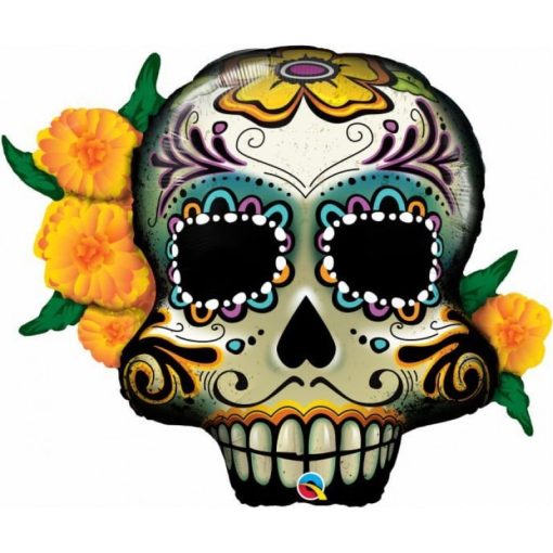 Palloncini halloween Sugar Skull Supershape 38