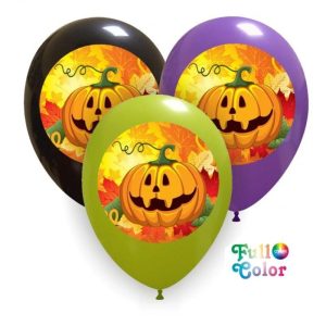 Palloncini halloween Zucca - Full Color (CMYK)