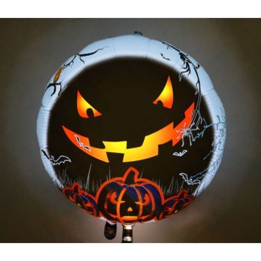 Palloncini halloween Zucca LED 25