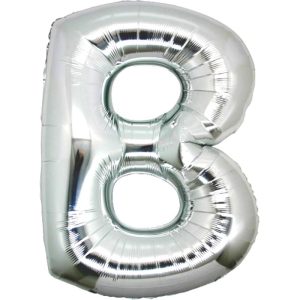 Palloncini lettere mylar maxi -Lettera B