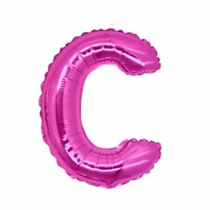 Palloncini lettere mylar medie -Lettera C