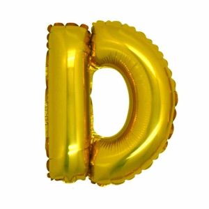 Palloncini lettere mylar medie -Lettera D