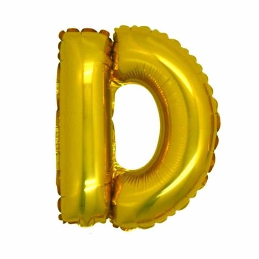 Palloncini lettere mylar medie Lettera D