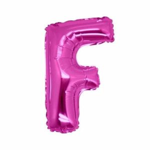 Palloncini lettere mylar medie -Lettera F