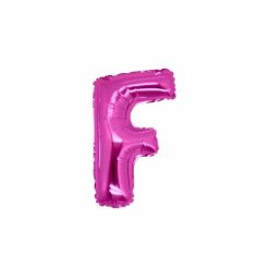 Palloncini lettere mylar piccole -Lettera F