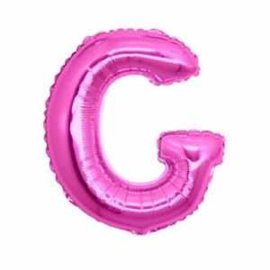 Palloncini lettere mylar medie -Lettera G