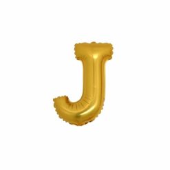 Palloncini lettere mylar piccole -Lettera J