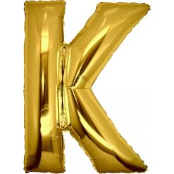 Palloncini lettere mylar maxi -Lettera K