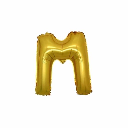 Palloncini lettere mylar piccole Lettera M