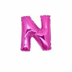 Palloncini lettere mylar piccole -Lettera N