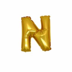 Palloncini lettere mylar piccole -Lettera N