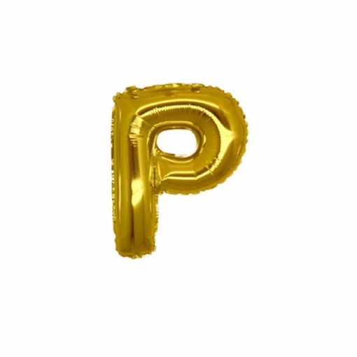 Palloncini lettere mylar piccole Lettera P