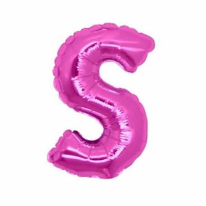 Palloncini lettere mylar medie -Lettera S