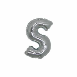 Palloncini lettere mylar piccole -Lettera S