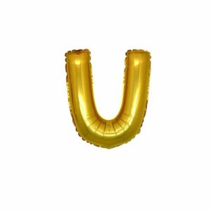Palloncini lettere mylar piccole -Lettera U