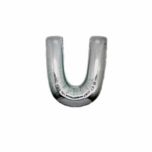 Palloncini lettere mylar piccole -Lettera U