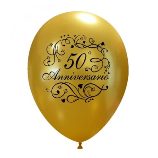 Palloncini matrimonio 50° Anniversario