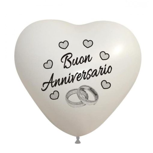 Palloncini matrimonio Anniversario Anelli